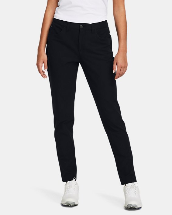 Women's ColdGear® Infrared Links 5 Pocket Pants, Black, pdpMainDesktop image number 0